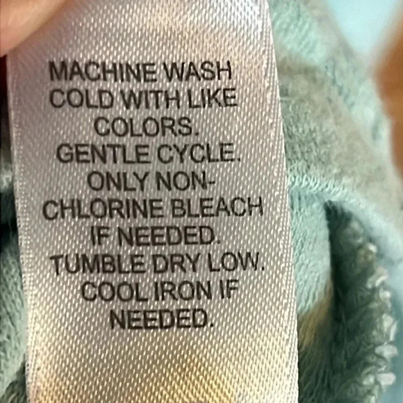 PUREJILL‎ Womens Top Shirt blouse tunic PM LONG SLEEVE 1 POCKET AQUA 1/4 button - Picture 5 of 6